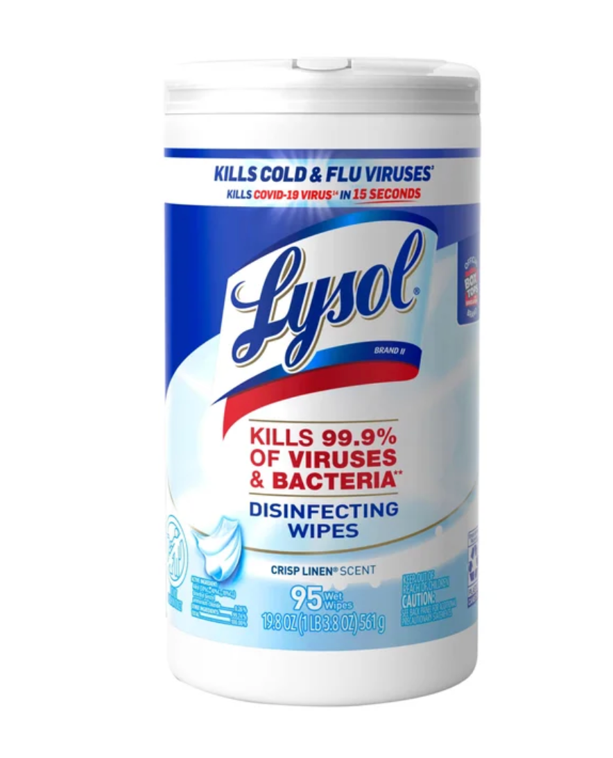 Lysol Disinfecting Wipes, Variety Pack, 95-count, 4-pack